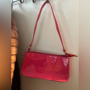 Pink shoulder bag